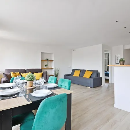 Heart Of 1br-6p Les Halles Free Netflix Apartment *